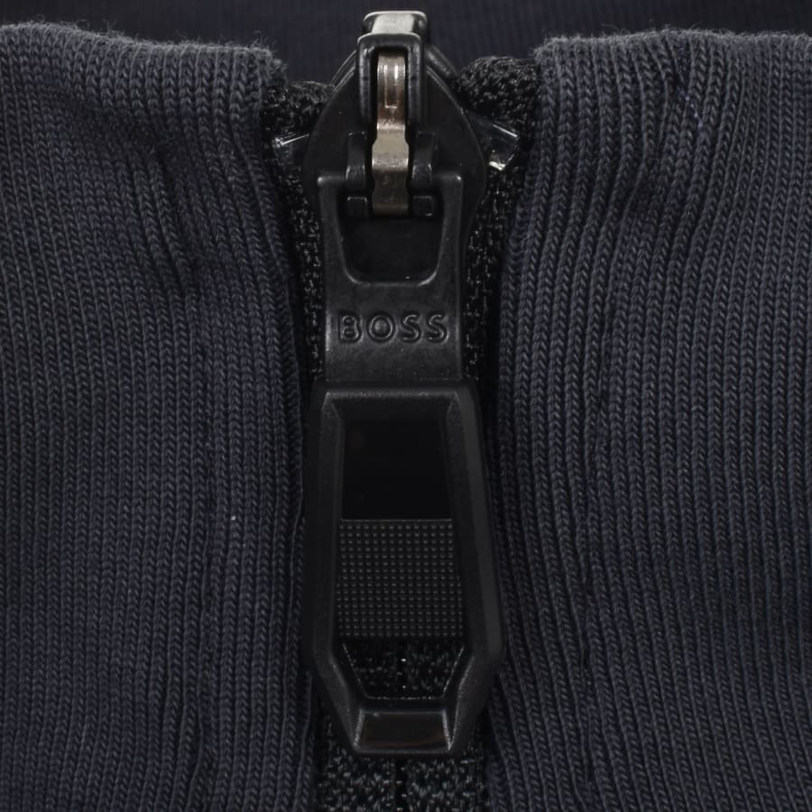 BOSS Skaz 1 Full Zip Sweatshirt Navy Mainline Menswear